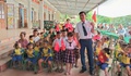 Khai giảng nơi vùng lũ Nghệ An