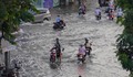 Triều cường rằm tháng 7 gây ngập úng ở Nam Bộ
