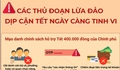 Các thủ đoạn lừa đảo dịp cận Tết ngày càng tinh vi