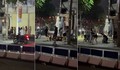 Nhóm nam nữ lao vào hỗn chiến giữa đêm, náo loạn ngã tư chợ Ngọc Thụy