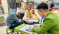 Bắt tài xế lái xe không biển số, có hành vi chống đối tại chốt kiểm tra nồng độ cồn