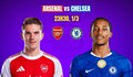 Kênh và link xem trực tiếp Arsenal đấu Chelsea ngày 1/3