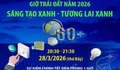 Chiến dịch Giờ Trái đất 2026: Sáng tạo xanh - Tương lai xanh