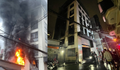 Hà Nội: Cháy nhà tại Lĩnh Nam, nhiều người tìm cách thoát qua tầng tum sang nhà bên cạnh