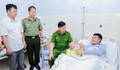 Hai cán bộ, chiến sĩ Công an Hải Phòng bị thương khi đang làm nhiệm vụ
