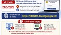Từ 21/5, khai báo lưu trú, tạm trú thực hiện trên nền tảng mới