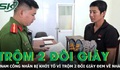 Khởi tố nam công nhân trộm 2 đôi giày của công ty về nhà cất giấu