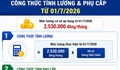 Từ 1/7, tiền lương, phụ cấp của cán bộ, công chức sẽ được tính thế nào?