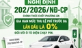 Từ 1/7, loại ô tô điện nào được hưởng chính sách ưu đãi miễn lệ phí trước bạ?