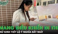 Nữ sinh mang điều khiển điều hòa đến điểm thi, tiết lộ ý nghĩa đặc biệt