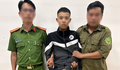 Tạm giữ Đỗ Văn Tĩnh chém cha ruột, ném chai xăng cháy vào lực lượng công an