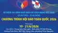 Chương trình Hội Báo toàn quốc 2026