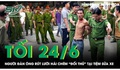 Tối 24/6: Người đàn ông rút lưỡi hái chém 'đối thủ' sau màn cự cãi tại tiệm sửa xe