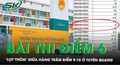 Vụ điểm Toán bất thường ở Tuyên Quang: Một bài thi 6 điểm ‘lọt thỏm’ giữa hàng trăm điểm 9-10