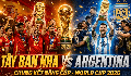 Kênh và link xem trực tiếp Tây Ban Nha vs Argentina - Chung kết World Cup 2026 ngày 20/7