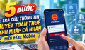 5 bước tra cứu thông tin quyết toán thuế thu nhập cá nhân trên eTax Mobile