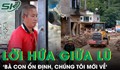 Xúc động lời hứa giữa vùng lũ Mường Than: ‘Bà con ổn định, chúng tôi mới về’