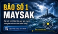 Bão số 1 Maysak sẽ ảnh hưởng trực tiếp ven biển Quảng Ninh, Hải Phòng từ trưa chiều nay