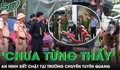 An ninh siết chặt tại trường chuyên Tuyên Quang trước ngày thi lại