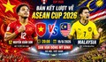 Lịch thi đấu bóng đá hôm nay 19/8, trận Việt Nam - Malaysia: Điểm tựa Mỹ Đình và tấm vé chung kết