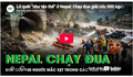 Lũ quét ở Nepal: Chạy đua giải cứu 900 người mắc kẹt trong các hầm thủy điện
