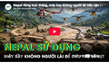 Nepal dùng trực thăng, máy bay không người lái tiếp cận vùng lũ, hỗ trợ lương thực cho người dân