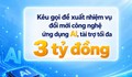 Hỗ trợ đến 3 tỷ đồng cho nhiệm vụ đổi mới công nghệ ứng dụng AI
