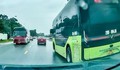 Xử phạt tài xế xe buýt vượt phải sai quy định trên Quốc lộ 3
