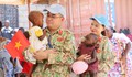 Khoảng lặng xúc động trước ngày lính mũ nồi xanh Việt Nam rời Nam Sudan