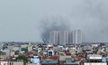 Nổ bình gas tại quận Hà Đông, cột khói bốc cao