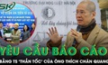 Yêu cầu ĐH Luật báo cáo về bằng tiến sĩ ‘thần tốc’ của ông Thích Chân Quang 