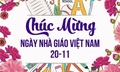Những mẫu thiệp chúc mừng ngày Nhà giáo Việt Nam 20/11 đẹp nhất 2025
