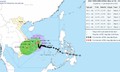 Áp thấp nhiệt đới dị thường đã tan trên biển, bão số 15 vẫn giật cấp 11