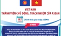 Việt Nam là thành viên chủ động, trách nhiệm của ASEAN