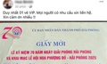 Mang giấy mời Lễ hội Hoa Phượng Đỏ do đối tác tặng đi rao bán 'vé VIP' giá tiền triệu