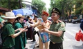 Công an Hà Nội bảo đảm trật tự, an toàn cho người dân chiêm bái xá lợi Phật