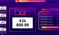 Lần đầu tiên đấu giá biển số xe ô tô với mức khởi điểm 'khủng' 500 triệu đồng