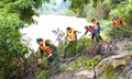 Tự bơi từ Trung Quốc về, đôi vợ chồng trẻ mất tích giữa sông Chảy
