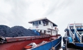 Va trúng đá ngầm trên biển, tàu hàng bị đắm, 5 nạn nhân thoát nạn