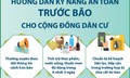 Người dân cần làm gì trước bão để bảo đảm an toàn?