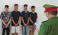 Bắt tạm giam 4 đối tượng cầm đầu nhóm thanh thiếu niên mang hung khí đi đánh người