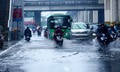 Giữa nắng nóng thiêu đốt đã xuất hiện mưa dông ở vùng núi