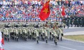 Trời Hà Nội trước, trong lễ diễu binh diễu hành có mưa không?