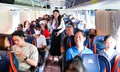 Hơn 200 chuyến xe miễn phí đưa gần 10.000 lượt người Hải Phòng đến triển lãm 80 năm thành tựu đất nước