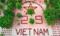 Thiếu nhi Nghệ An sáng tạo xếp hình chào mừng 80 năm Quốc khánh