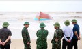 Dùng drone tìm kiếm 9 thuyền viên mất tích trong vụ 2 tàu cá bị chìm ở sông Gianh