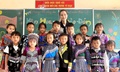 Ngày khai giảng đặc biệt của cô và trò tại điểm trường vùng cao