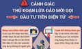 Cảnh giác thủ đoạn lừa đảo mời gọi đầu tư tiền điện tử