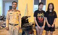 Mượn xe SH lạng lách trên phố Hà Nội, cô gái bị phạt hơn 22 triệu