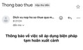 Bị mạo danh lập doanh nghiệp, người dân nhận thông báo tạm hoãn xuất cảnh